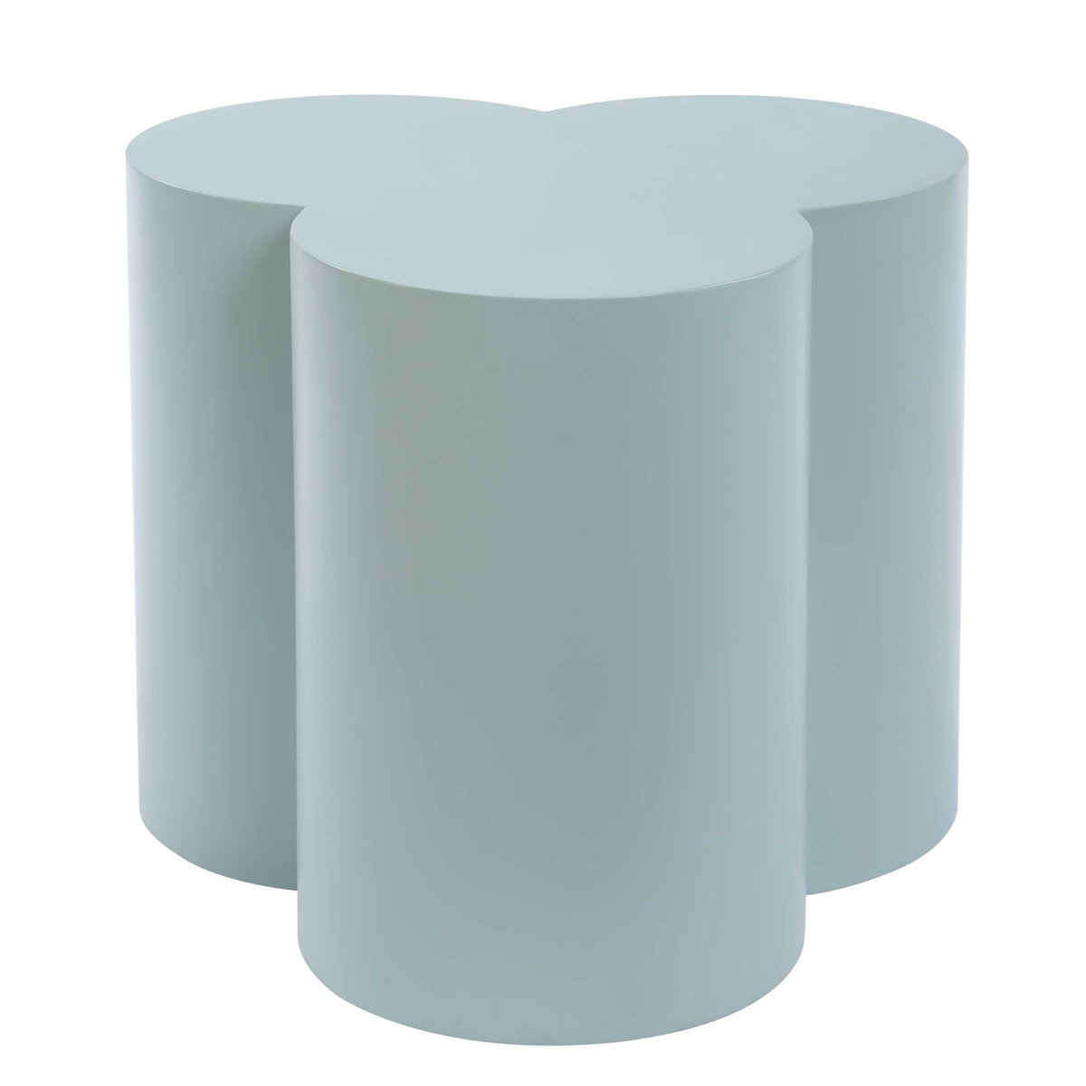 Beven Outdoor Light Blue Accent Table, Outdoor Table by Uttermost, 1'5.75" width x 1'4" height x 1'5.75" depth View 4