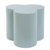 Beven Outdoor Light Blue Accent Table, Outdoor Table by Uttermost, 1'5.75" width x 1'4" height x 1'5.75" depth thumbnail 4