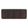Urias Sideboard Dark Brown, Sideboards & Buffet by Dovetail, 78.74" width x 30.07" height x 17.71" depth thumbnail 4