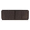 Urias Sideboard Dark Brown, Sideboards & Buffet by Dovetail, 78.74" width x 30.07" height x 17.71" depth thumbnail 4