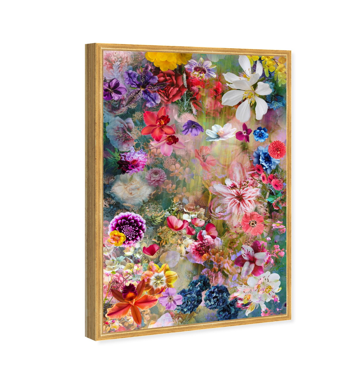 Azlan Bloom Floral (Diamond Dust), Art by Oliver Gal,  16x24 View 2