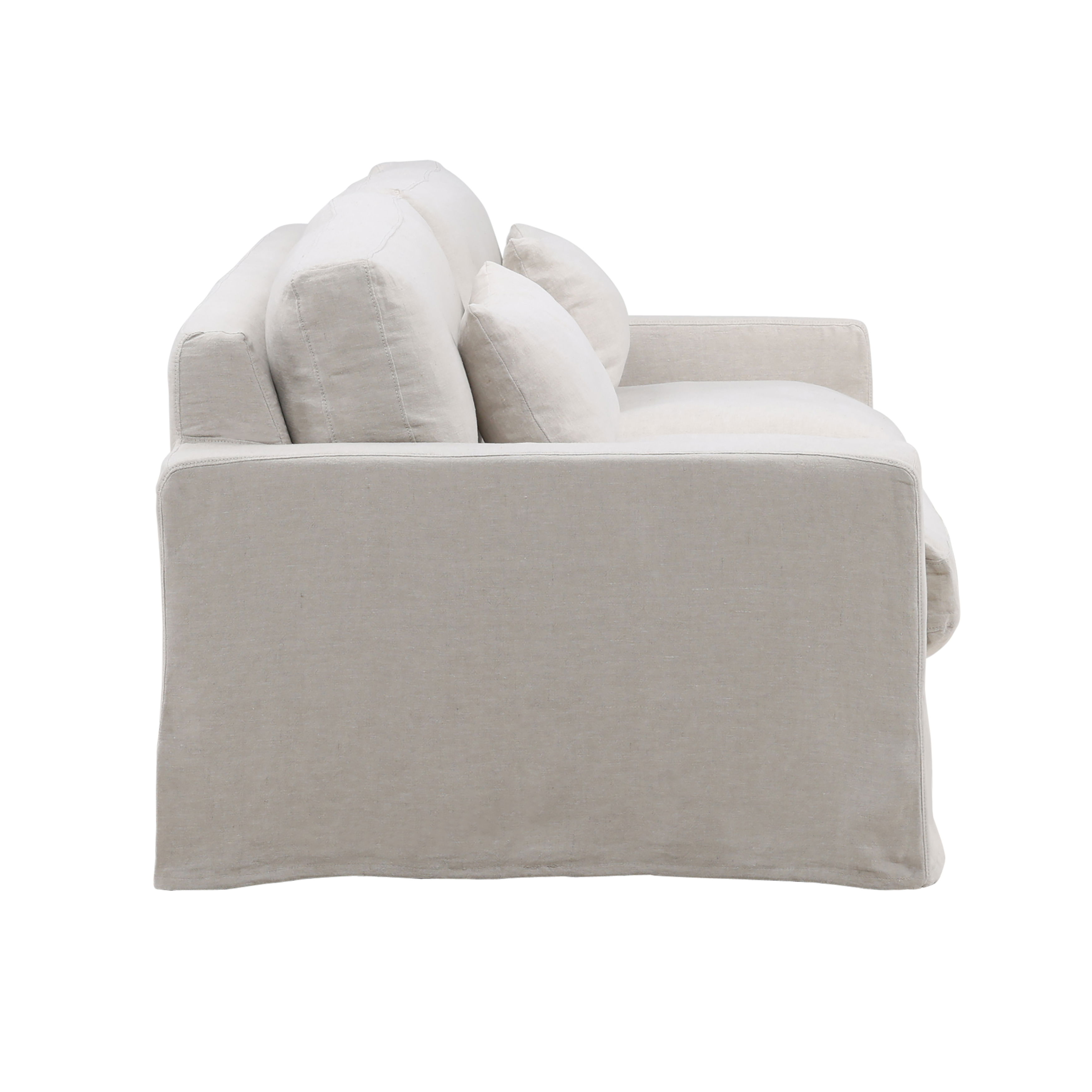 Dixie Sofa Frame, Sofas & Sectional by Dovetail, 92.12" width x 33" height x 39.7" depth View 3