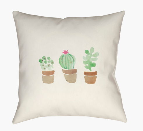 Tres Flores Accent Pillow