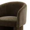 Ynes Dining Chair Olive, by Dovetail, 25.4" width x 30" height x 24.6" depth thumbnail 6