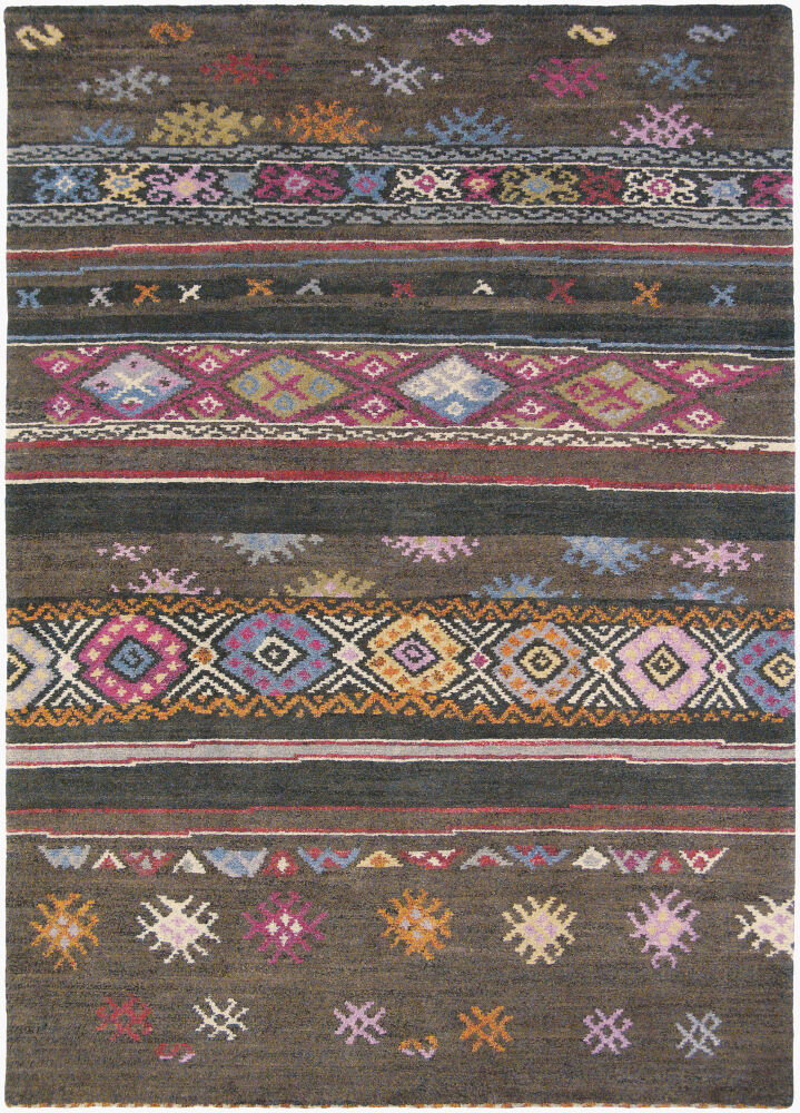 Kyah Handmade Rug, by Surya, 9'10" length x 6'7" width