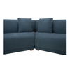 Fraser 2 Piece Modular Sofa Deep Blue thumbnail 4