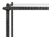 Hand Chased Iron Console Tble  Glass Top, by Sarreid, 1'4" length x 5' width x 2'9" height thumbnail 12