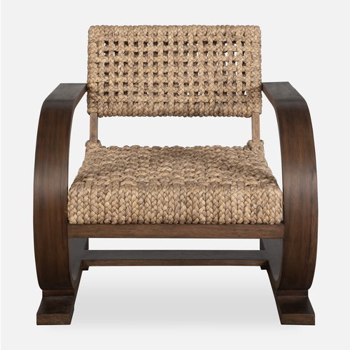 Rehema Walnut Accent Chair