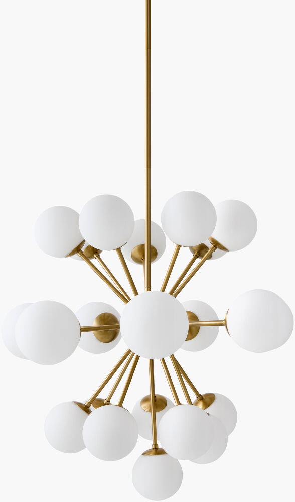 Liora Chandelier, by Surya, 30" length x 30" width x 30" height