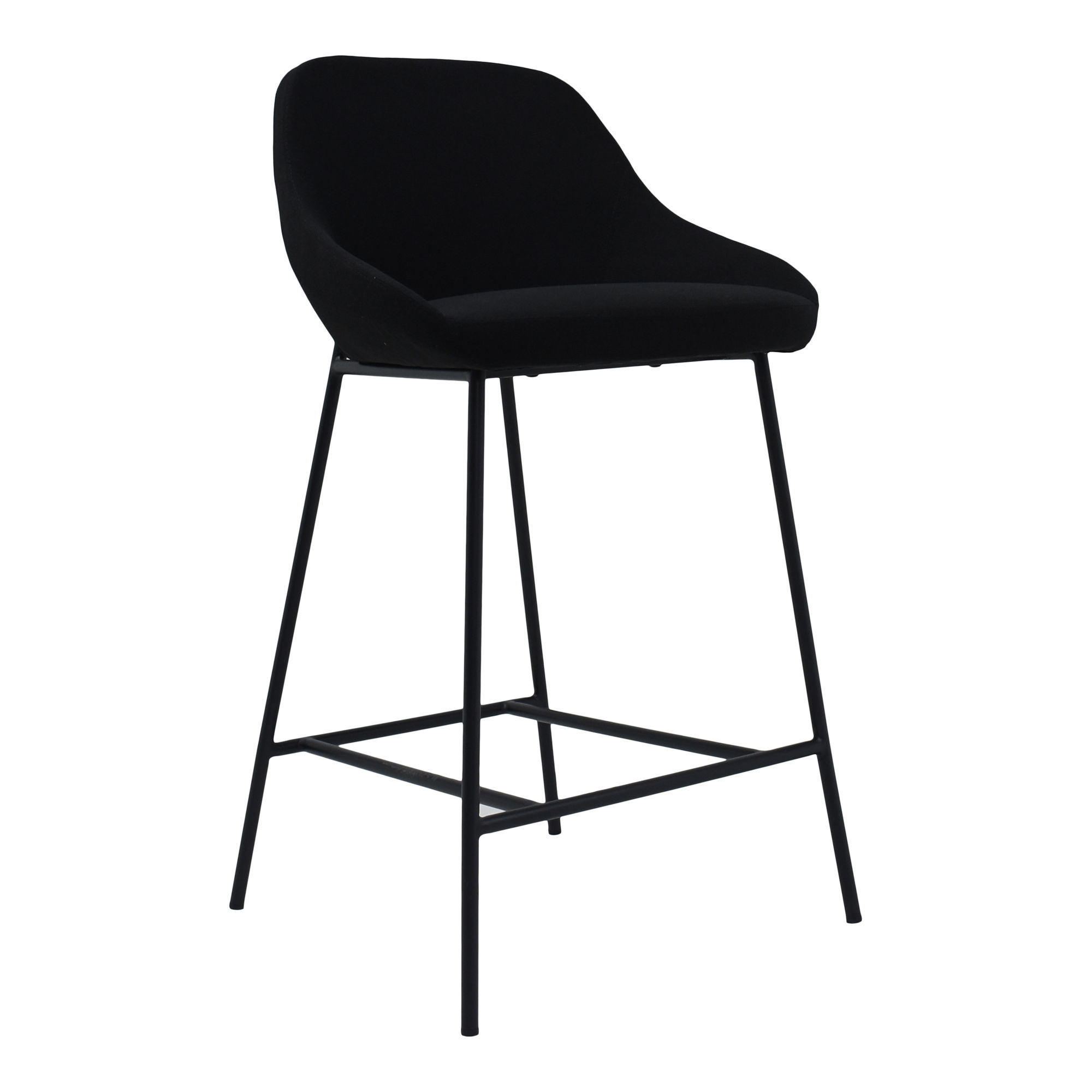 Shelby Counter Stool Black large image 
