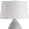 Moray Gray Glaze Table Lamp, by Uttermost, 1'5.25" width x 2'0.25" height x 1'5" depth thumbnail 6