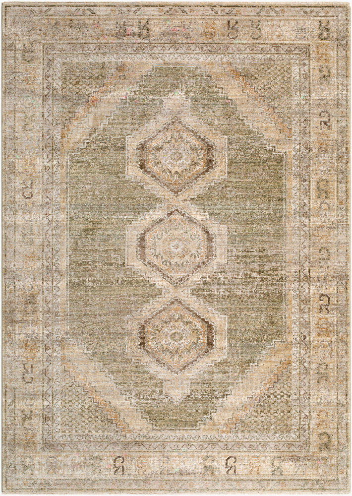 Fifth Avenue Machine Woven Rug, by Surya, 7'2.61" length x 2'5.53" width