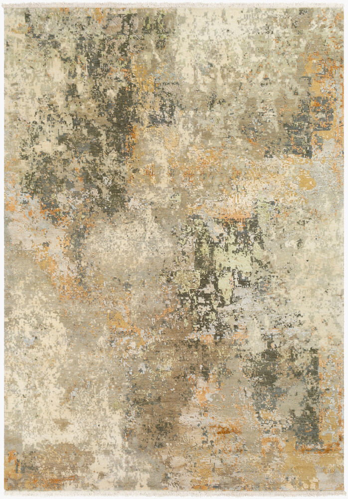 Colaba Handmade Rug, by Surya, 1'6" length x 1'6" width