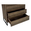 Elena 5 Drawer Chest Brown thumbnail 5