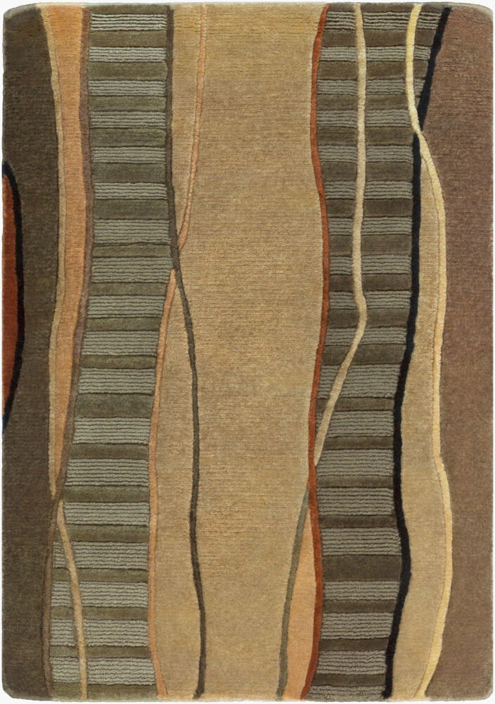 Mugal Handmade Rug, by Surya, 3' length x 2' width