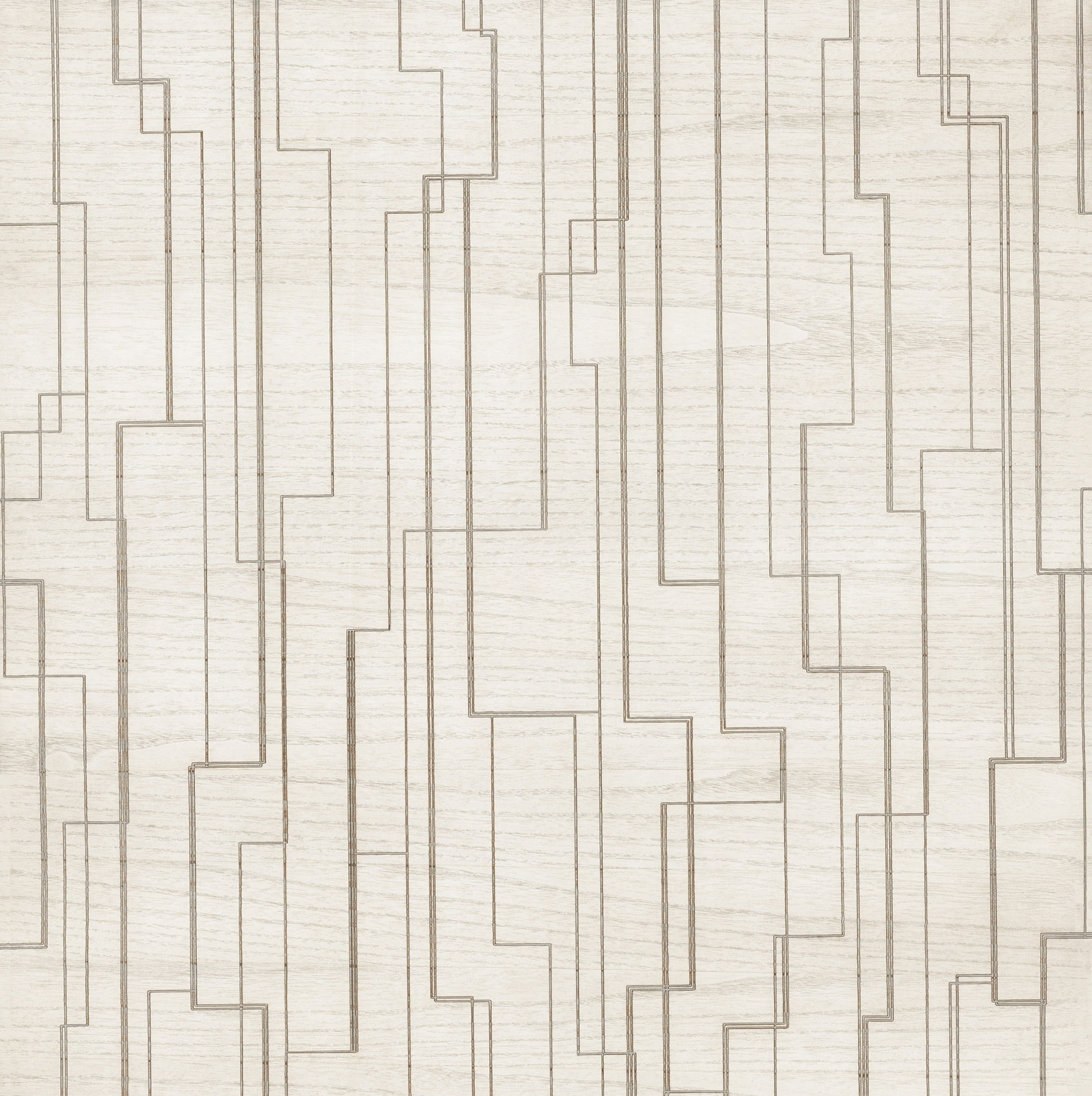 Inlay Line White Wallpaper large image 