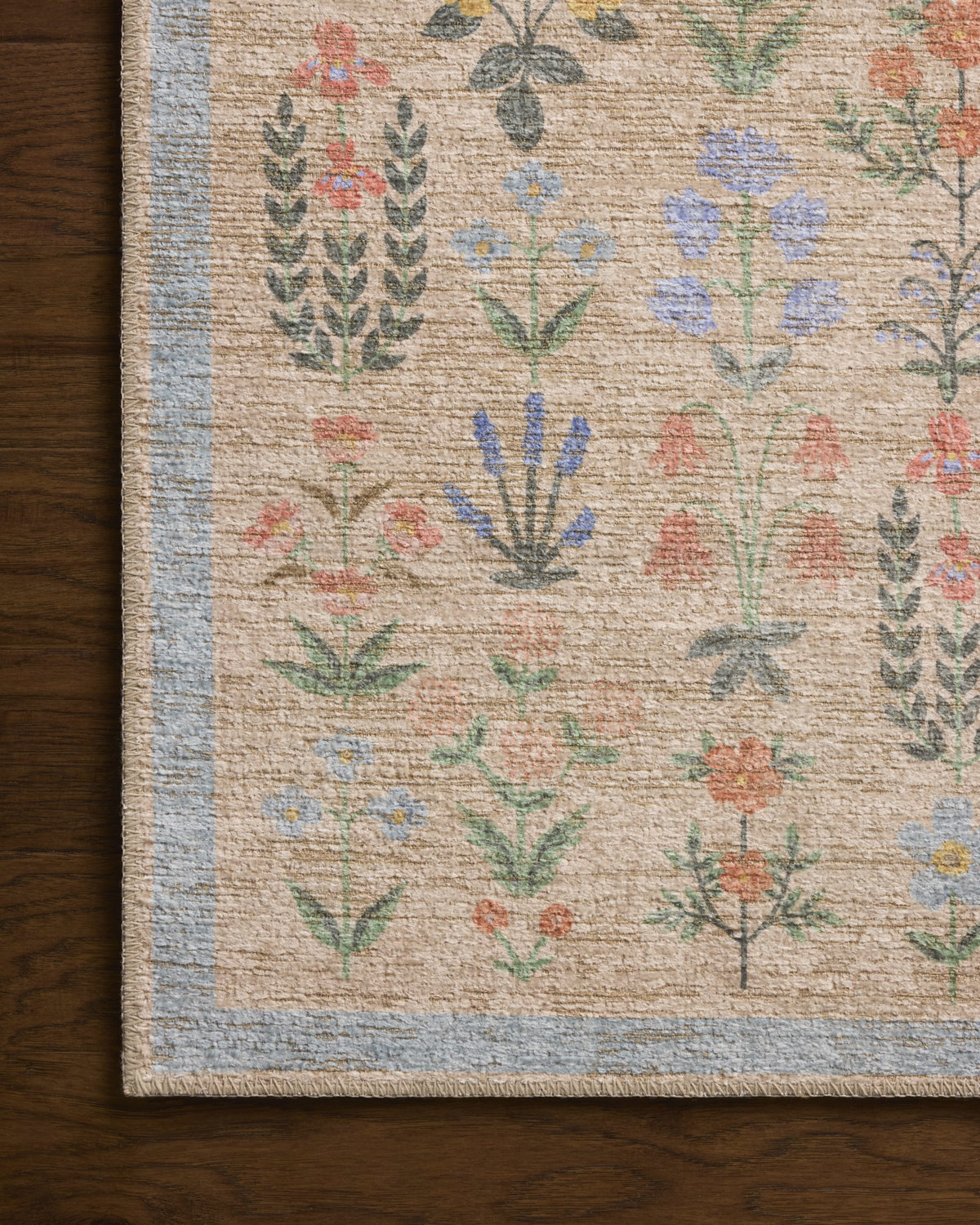 Rifle Paper Co. x Loloi Edinburgh Rug, 2'6" length x 7'6" width View 6