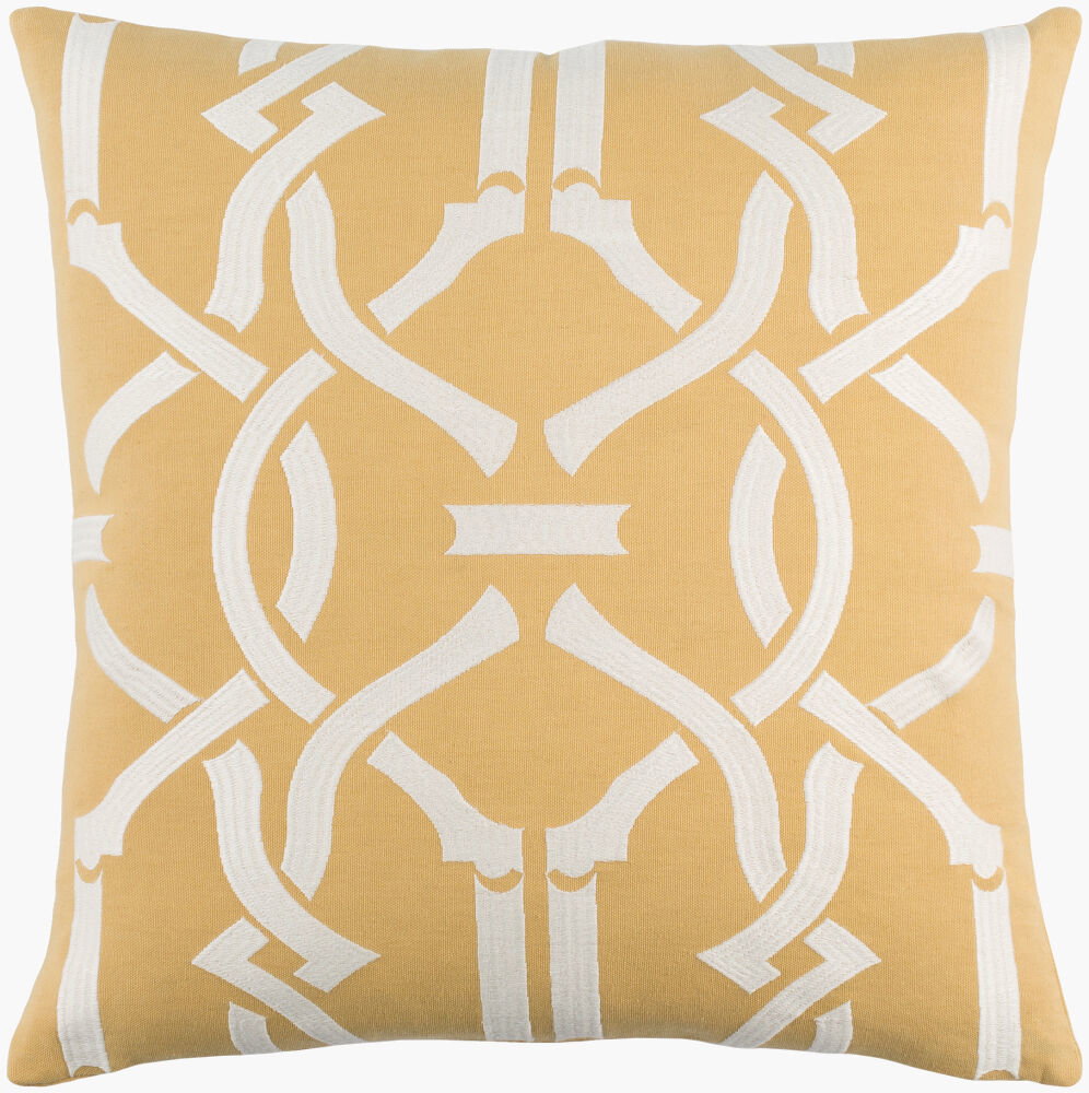 Kingdom Accent Pillow, Decorative Pillow by Surya, 18" length x 18" width