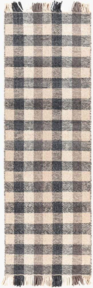 Reliance Handmade Rug, by Surya, 8' length x 2'6" width