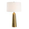 Flinchem Brass Table Lamp, by Uttermost, 17" width x 28" height x 17" depth thumbnail 1