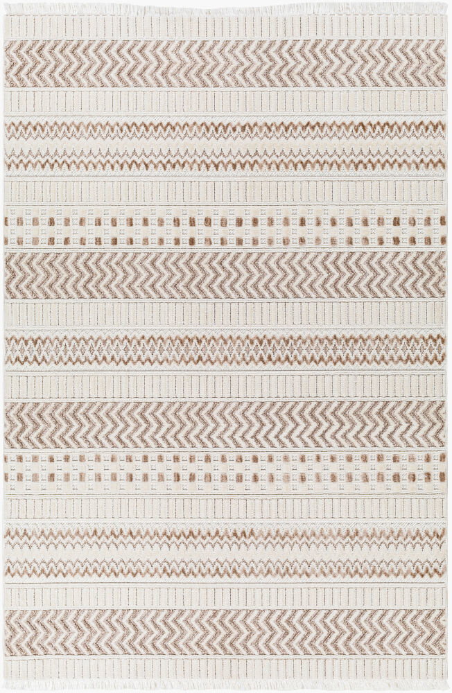 Broadway Machine Woven Rug, by Surya, 1'3.75" length x 1'3.75" width