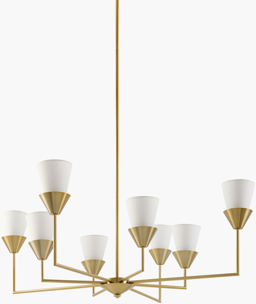 Ardenza Chandelier, by Surya, 40" length x 40" width x 28" height