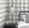Checkmate Watercolor Plaid Grey Peel & Stick Wallpaper thumbnail 2
