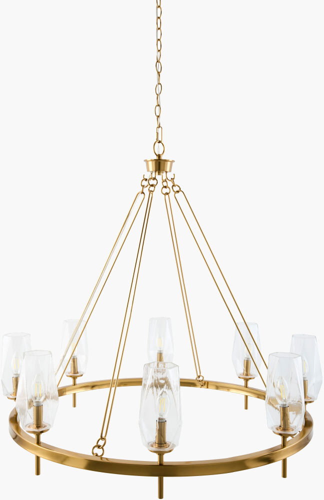 Merivelle Chandelier, by Surya, 36" length x 36" width x 35" height