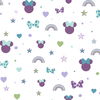 Disney Minnie Mouse Rainbow Purple Wallpaper thumbnail 0