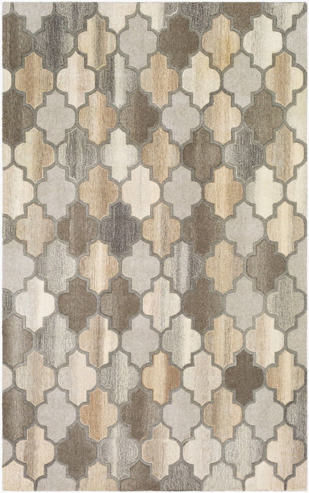 Forum Handmade Rug, by Surya, 1'6" length x 1'6" width