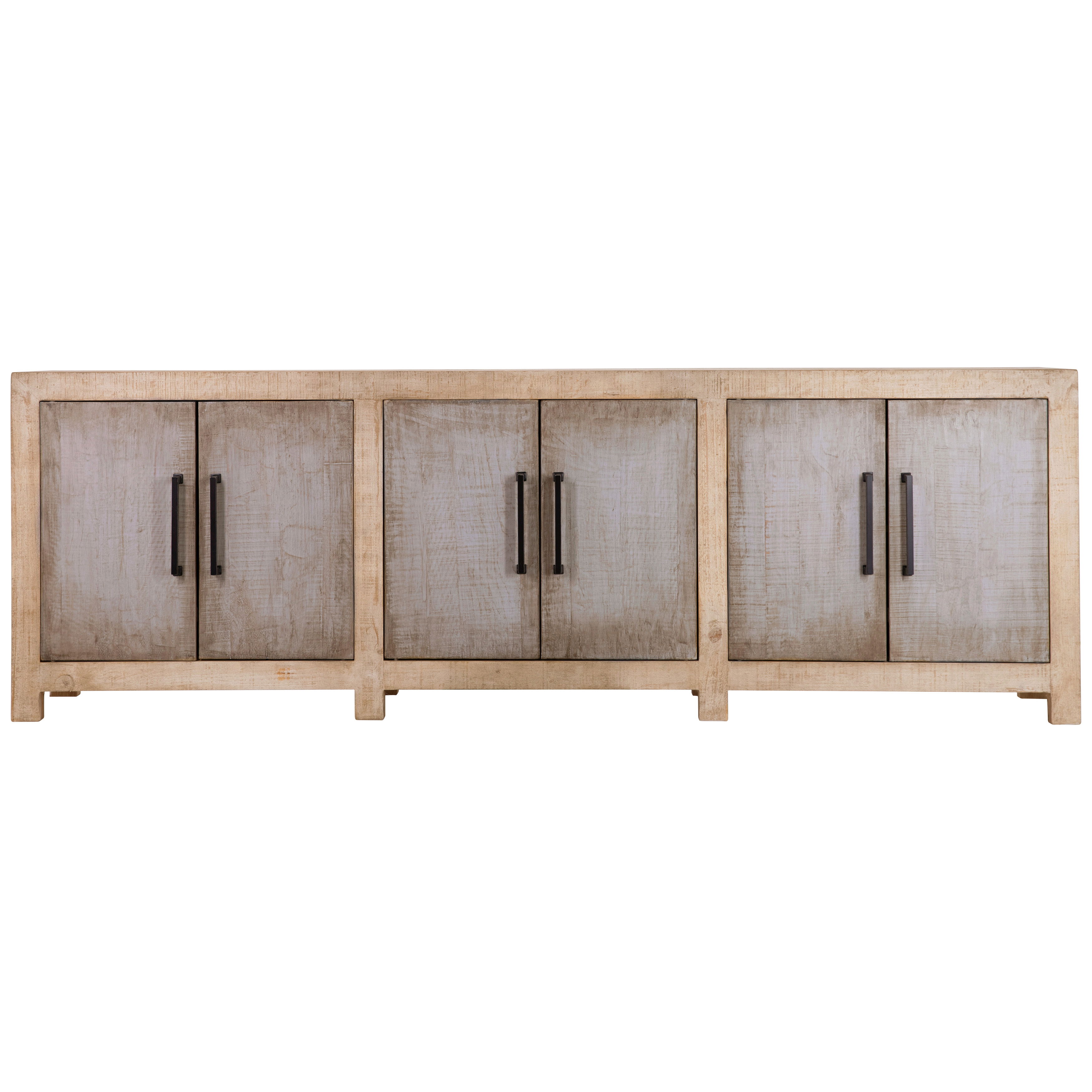 Merwin Sideboard 6 Doors, Sideboards & Buffet by Dovetail, 109" width x 36" height x 18" depth View 2