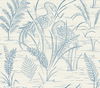 Fernwater Cranes Blue Wallpaper thumbnail 0