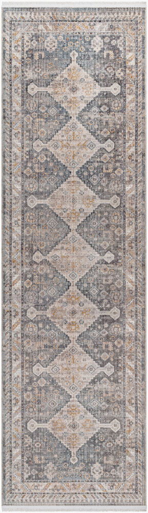 Aida Machine Woven Rug, by Surya, 9'0.27" length x 2'7.5" width