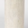 Knox Tall White-Wash Wood Decorative Object, by Mercana, 6" length x 6" width x 14" height thumbnail 6