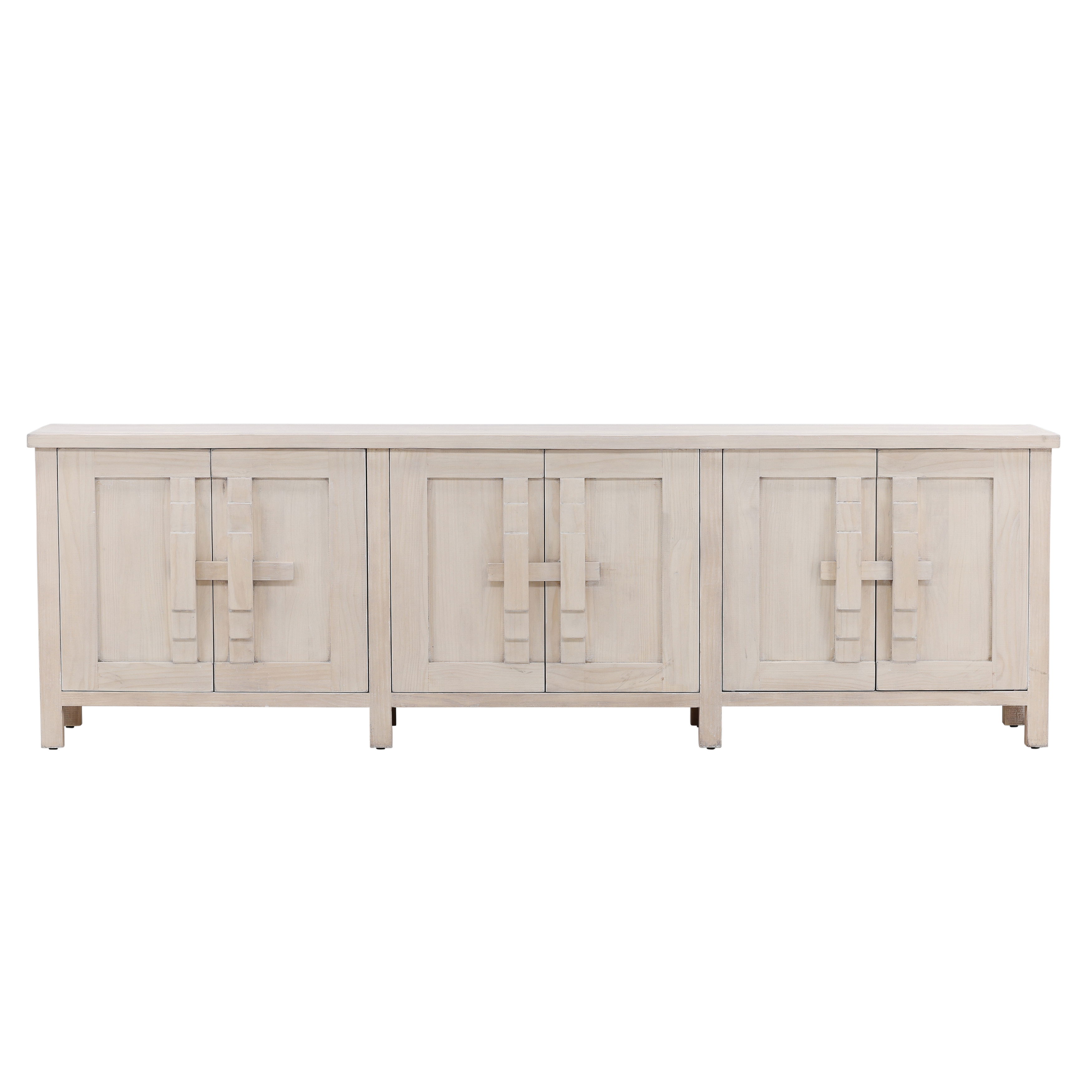 Ashlin Sideboard Whitewash large image 
