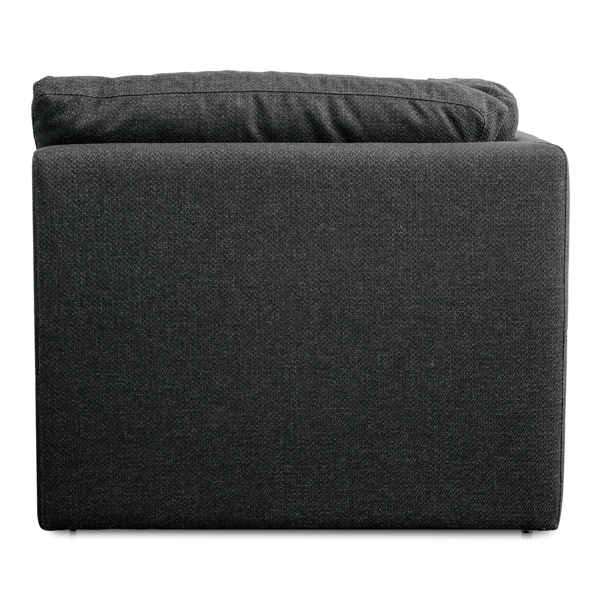 Miles Outdoor Corner Speckled Charcoal, Sectional Sofa by Moe's Home, 40" width x 35.8" height x 40" depth View 5