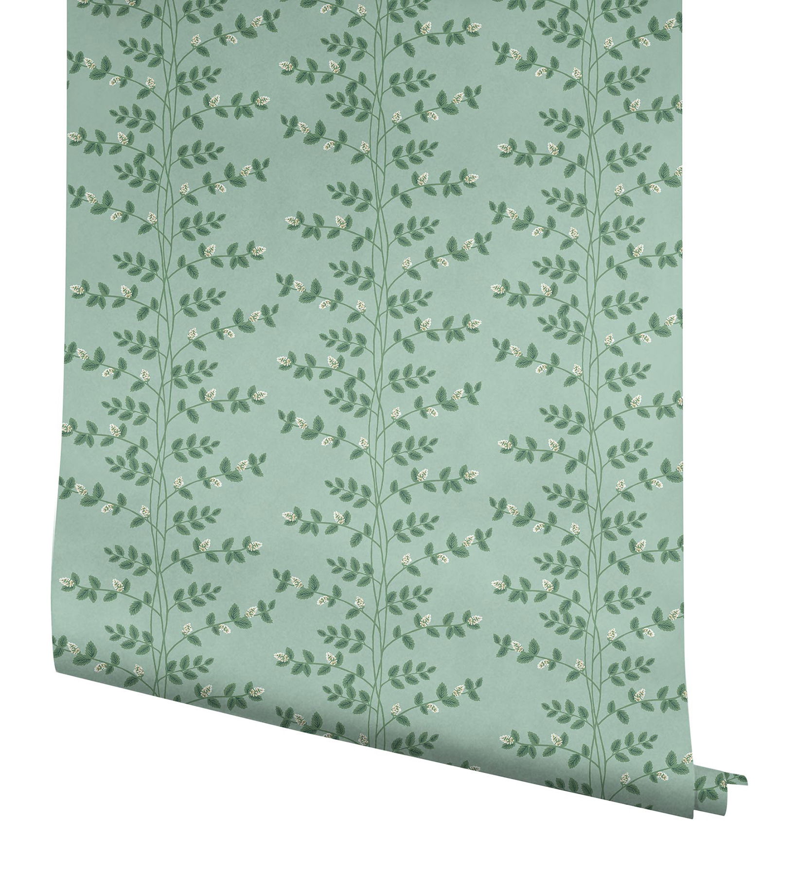 Climbing Vine Soft Teal Wallpaper Climbing Vine Soft Teal Wallpaper large image