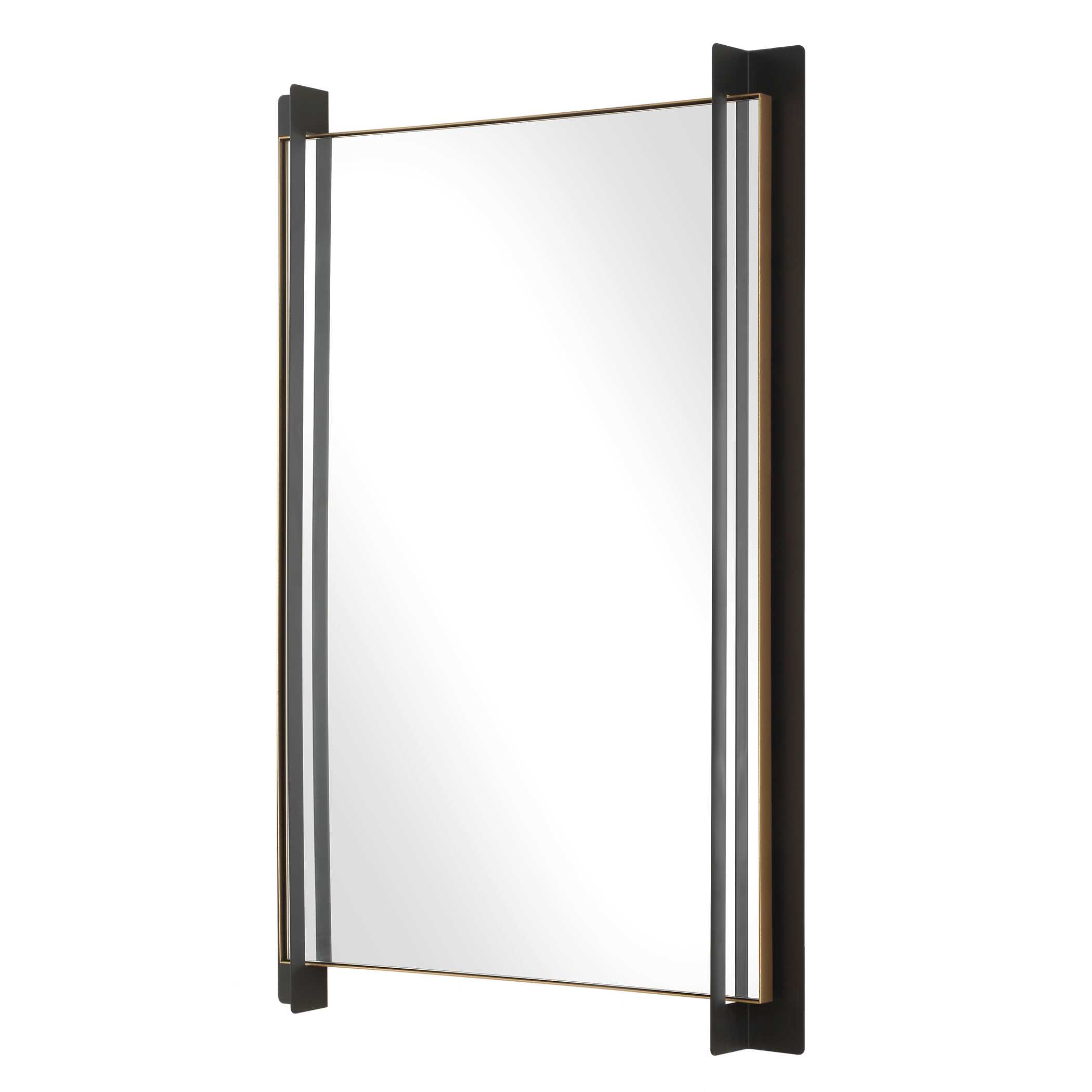 Cunene Industrial Wall Mirror, by Uttermost, 26" width x 39.25" height x 2.62" depth View 5