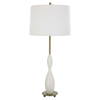 Annora Glossy White Table Lamp, by Uttermost, 15" width x 34" height x 15" depth thumbnail 5