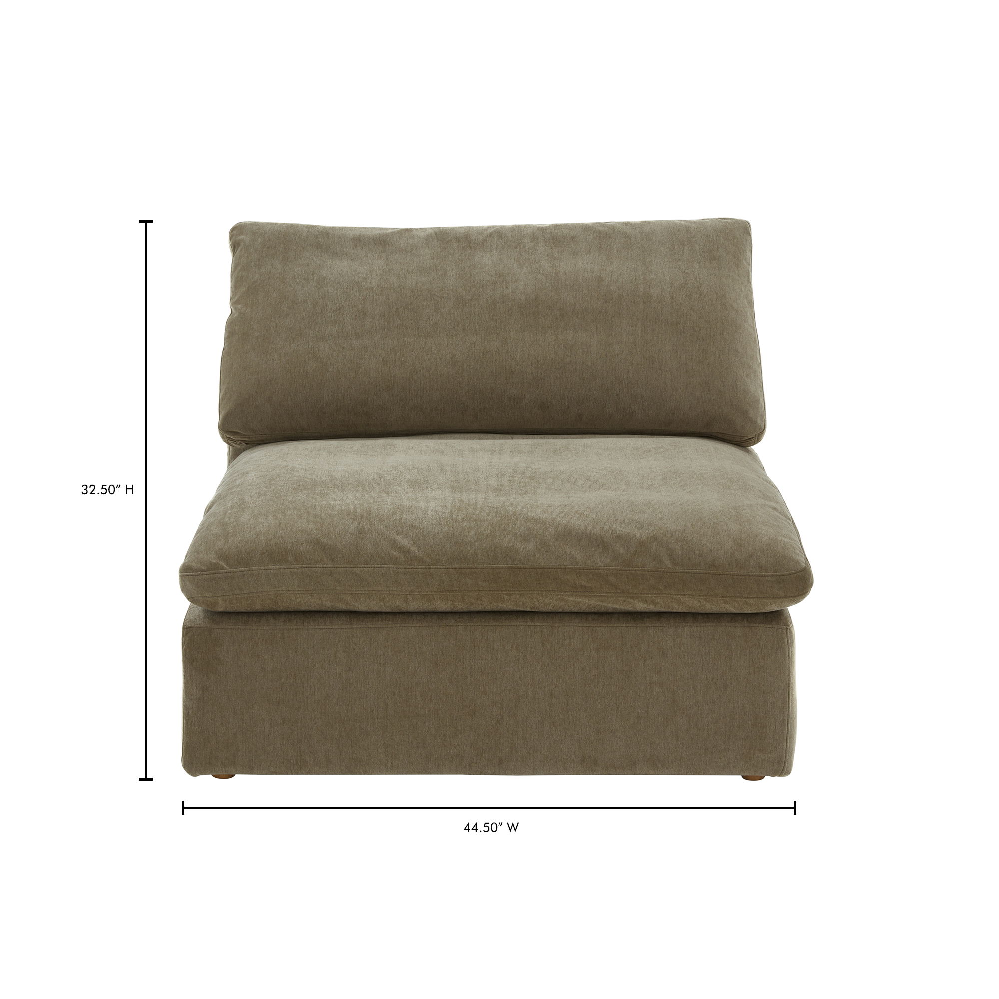 Clay Slipper Chair Desert Sage large image 