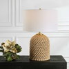 Kendari Rope & Rattan Table Lamp, by Uttermost, 1'5" width x 2'0.75" height x 1'5" depth thumbnail 2