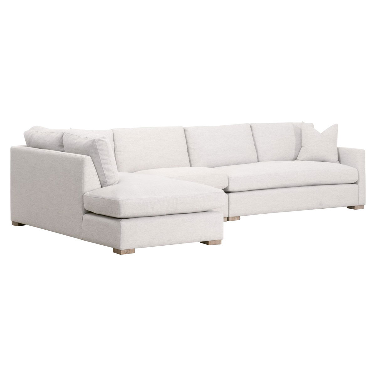 Clara Modular Left-Facing Chaise, Seating by Essentials for Living, 37.5" width x 34" height x 79.75" depth View 9