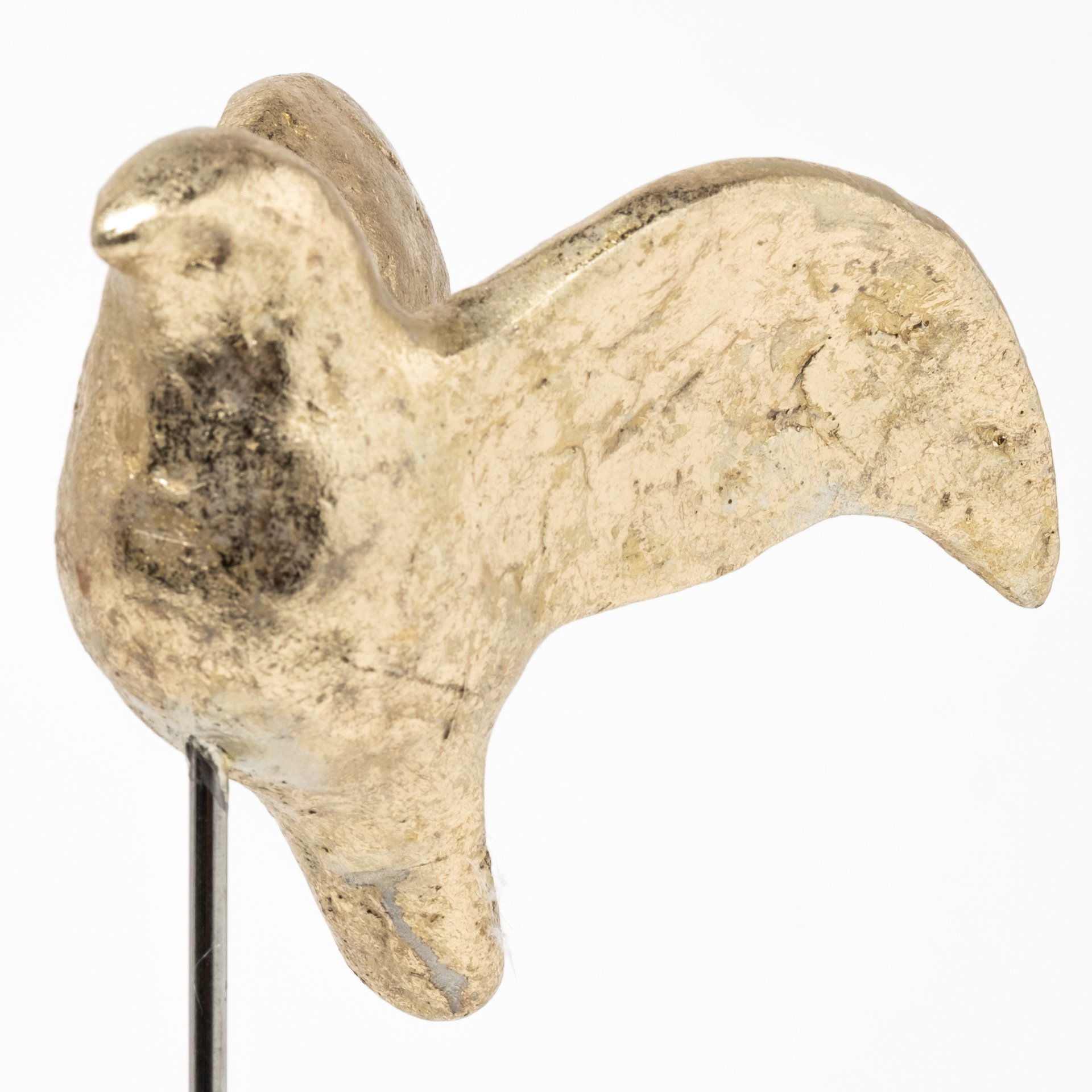 Aya Set of 3 11L x 4W Gold Metal Decorative Birds, Decorative Object by Mercana, 11.42" length x 3.54" width x 16.14" height View 9