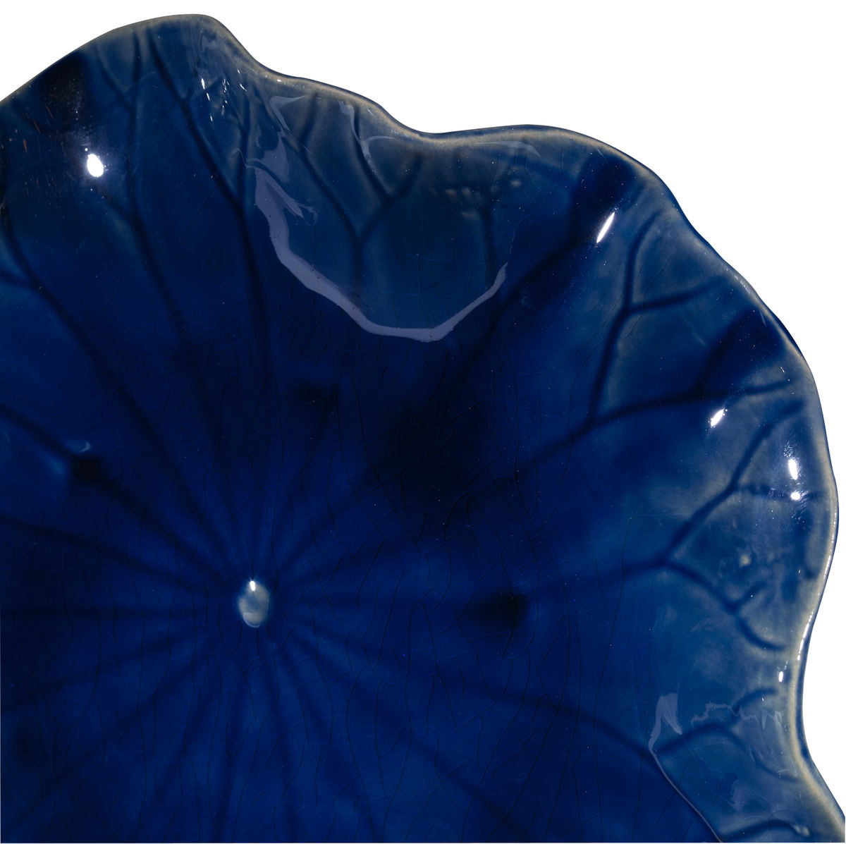 Abella Blue Ceramic Wall Decor Set/3, Art by Uttermost, 17.87" width x 17.87" height x 3.87" depth View 5
