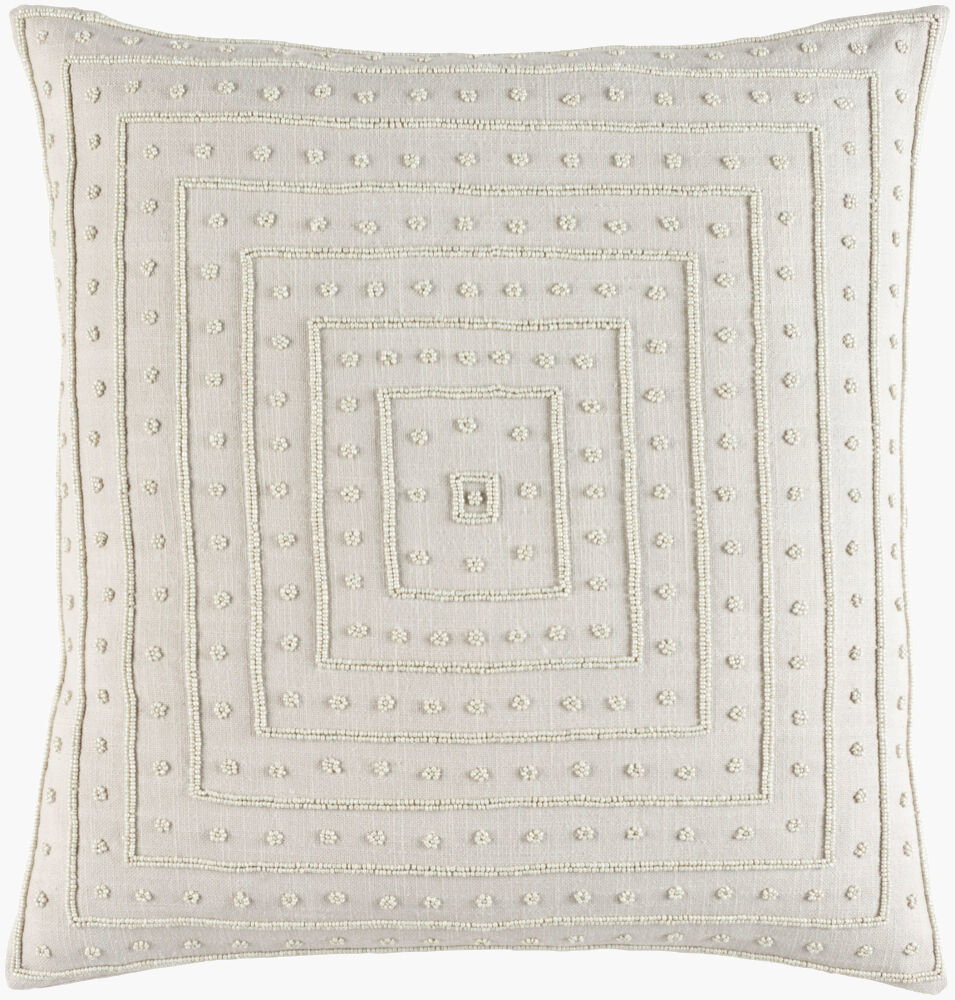 Gisele Accent Pillow Down, Decorative Pillow by Surya, 20" length x 20" width