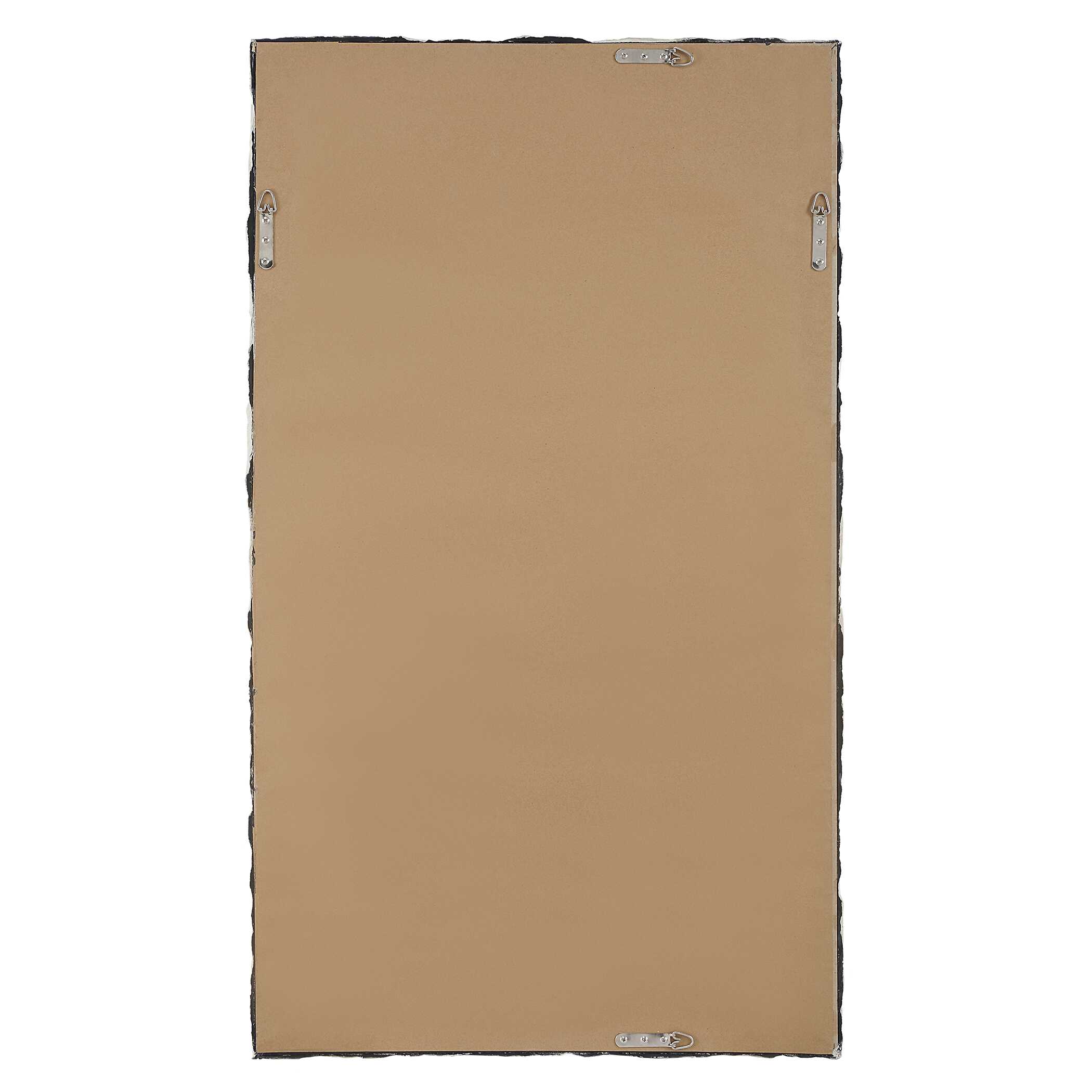 Quarry Rectangle Stone Veneer Mirror, by Uttermost, 28" width x 48" height x 3" depth View 7