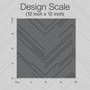 Polished Chevron Charcoal & Silver Wallpaper thumbnail 5