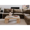Oregon Square Coffee Table Blonde, by Moe's Home, 42" width x 15" height x 42" depth thumbnail 6
