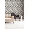 Wynwood Geometric Grey Wallpaper, by York Wall, 33' length x 1'8.5" width x 0.02" depth thumbnail 2