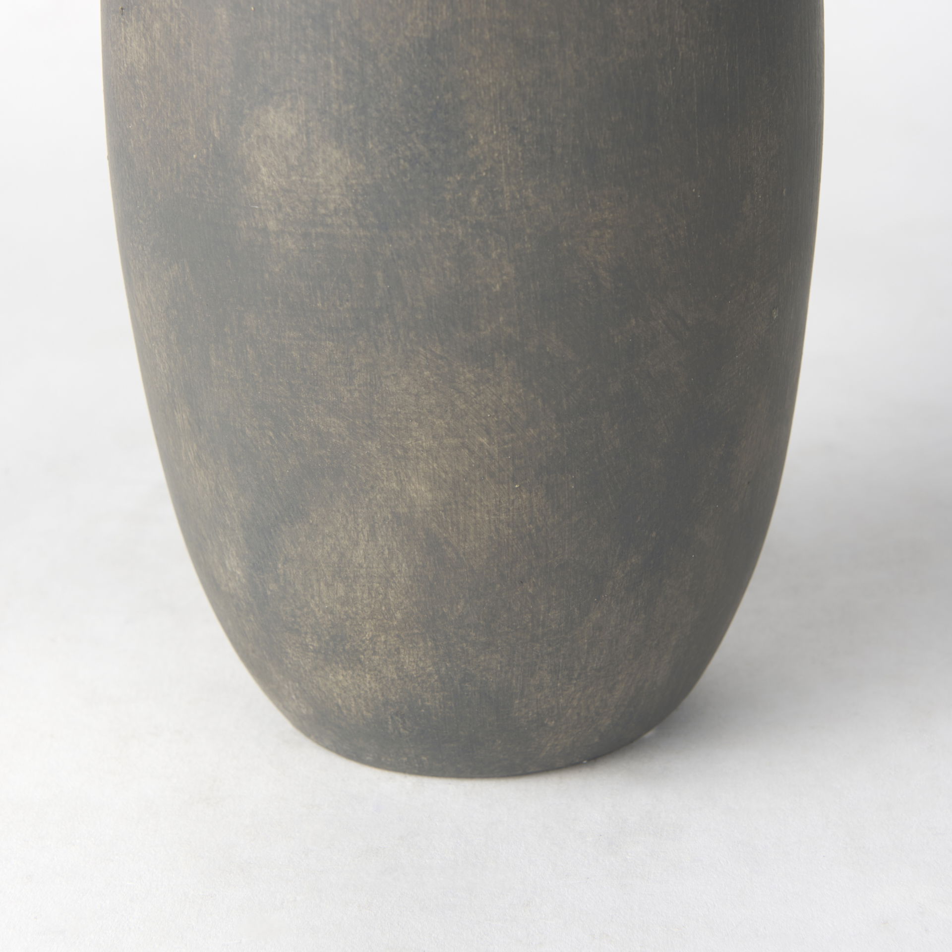 Kilian Tall Matte Brown-Gray Double Ear Vase large image 